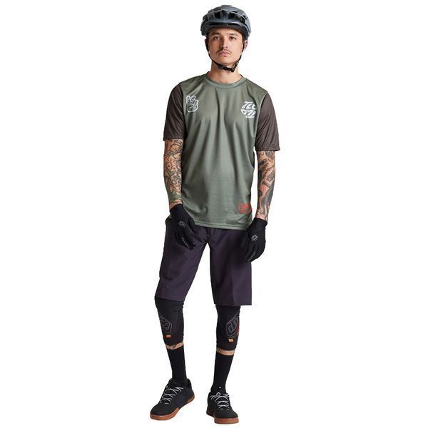 Джерсі TLD FLOWLINE SS JERSEY FLIPPED [OLIVE] M 335479013 фото