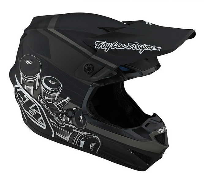МотоШолом TLD SE4 POLYACRYLITE [SKOOLY BLACK] S 109328022 фото