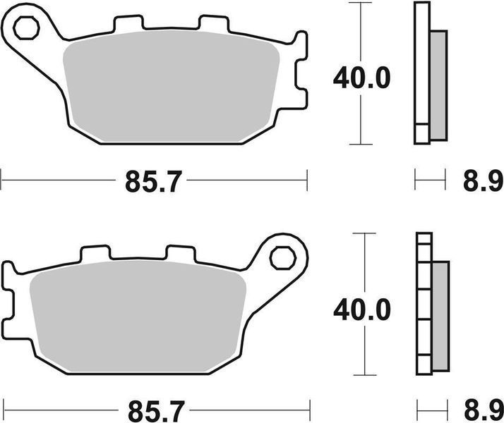 Тормозные колодки Renthal RC-1 Sport Brake Pads, Sintered BP-501 фото