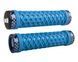 Гріпси ODI Vans&reg; Lock-On Grips, Light Blue w/ Blue Classic Checker Etched Clamps D30VNLU-UC фото 1