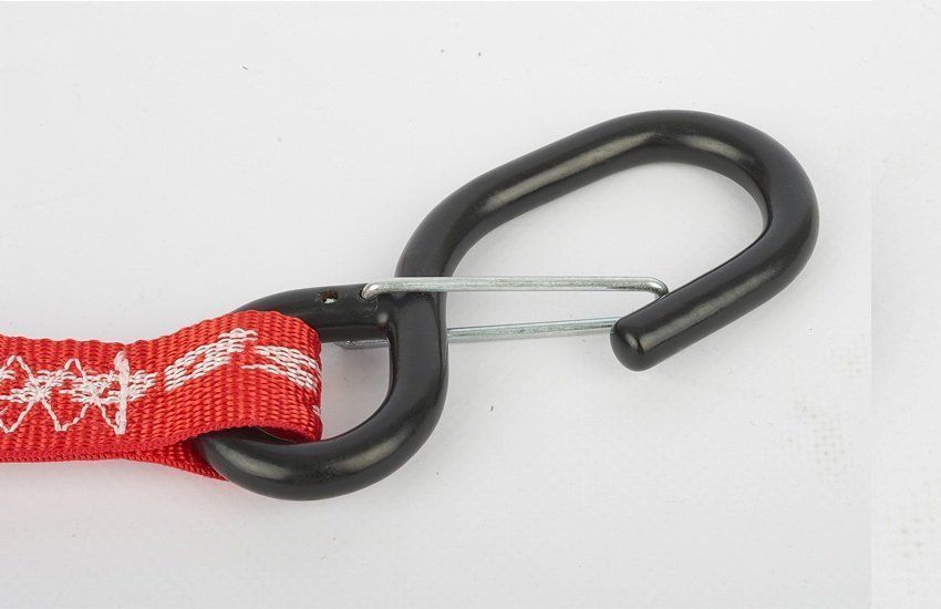 Страпы Polisport Tie Down Carabiner [Red] 8983100001 фото