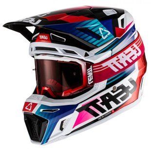 Шлем LEATT Moto 8.5 Helmet + Goggle [Royal], L 1022010123 фото
