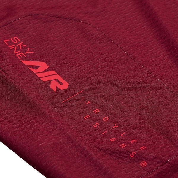 Джерси TLD SKYLINE AIR SS JERSEY; MONO [OXBLOOD] SM 337931042 фото