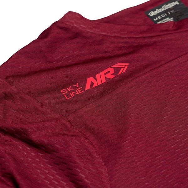 Джерси TLD SKYLINE AIR SS JERSEY; MONO [OXBLOOD] SM 337931042 фото
