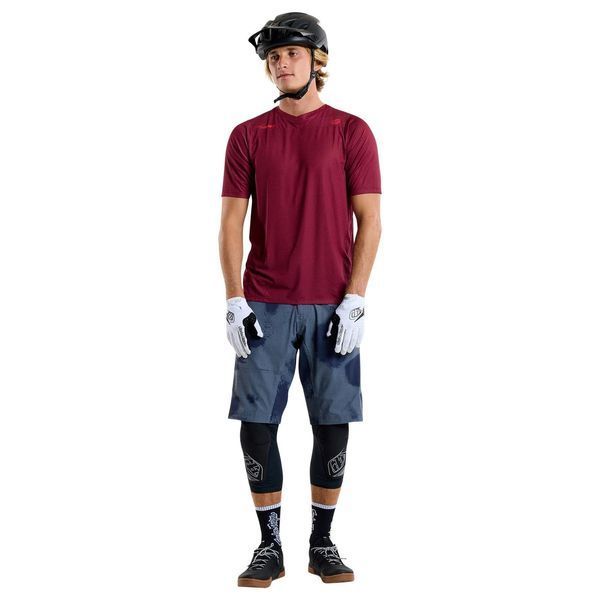 Джерси TLD SKYLINE AIR SS JERSEY; MONO [OXBLOOD] SM 337931042 фото