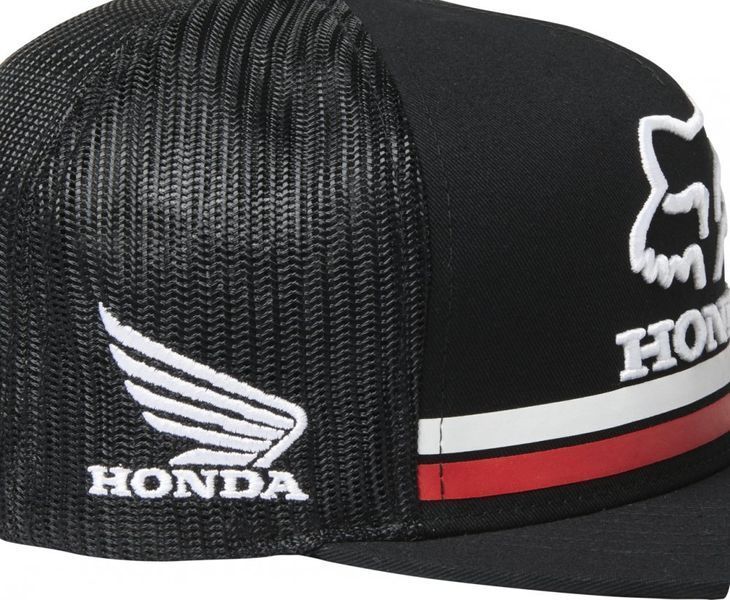 Кепка FOX HONDA SNAPBACK HAT [Black], One Size 22996-001-OS фото