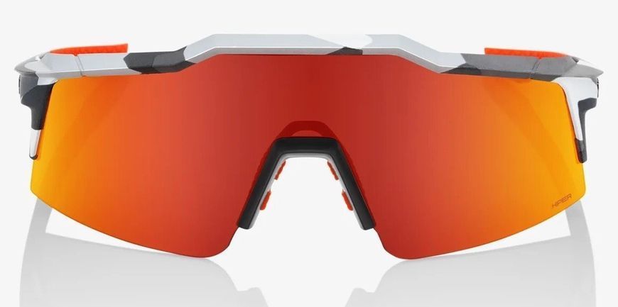 Окуляри 100% SpeedCraft SL HiPER Sunglasses [Soft Tact Grey Camo], HiPER Red Lens 60008-00000 фото