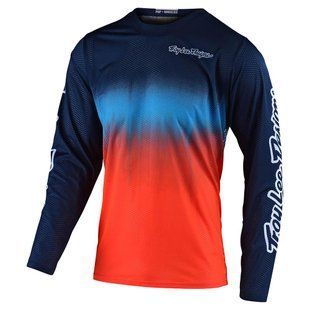 Джерсі TLD GP AIR JERSEY [STAIN'D NAVY / ORANGE] Розмір L 304783004 фото