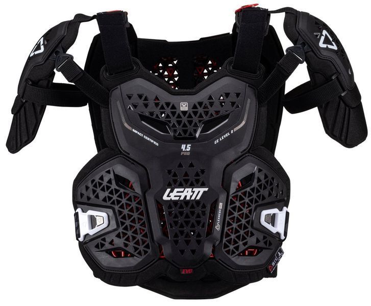 Защита тела LEATT 4.5 PRO EVO Chest Protector [Black], XXL 5025202362 фото
