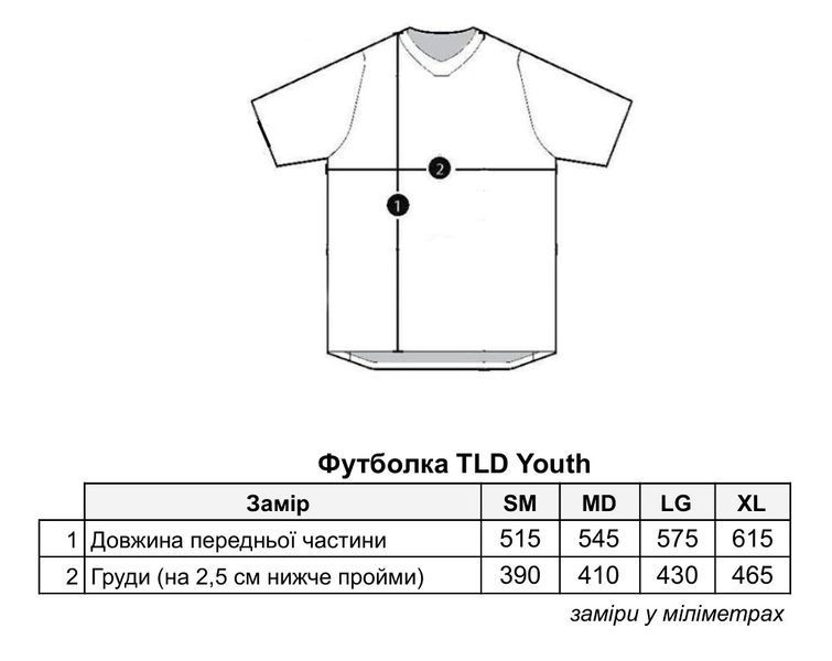 Футболка TLD HERITAGE YOUTH SS TEE; [BLACK] S 724432002 фото
