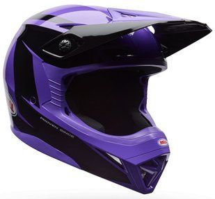Шолом BELL MX-10 Helmet - TALON [Purple], L 37031-053-L фото