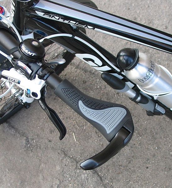 Вело грипси KBGrips Ergo [Black], One Size 00003-001-001 фото