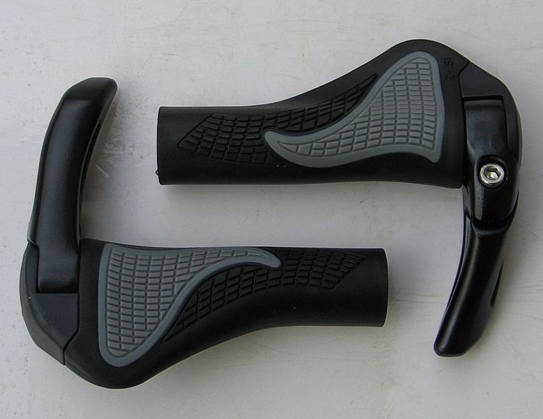 Вело грипси KBGrips Ergo [Black], One Size 00003-001-001 фото
