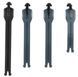 LEATT Strap kit 4.5 Boot [Graphene], No Size 3024010590 фото