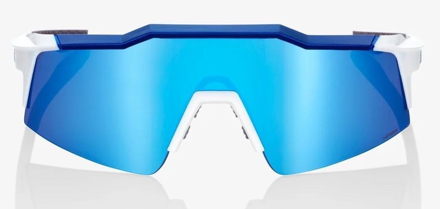 Очки Ride 100% SPEEDCRAFT SL - Matte Metallic Blue - HiPER Blue Multilayer Mirror Lens, Mirror Lens 60008-00003 фото