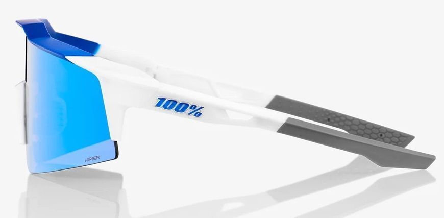 Очки Ride 100% SPEEDCRAFT SL - Matte Metallic Blue - HiPER Blue Multilayer Mirror Lens, Mirror Lens 60008-00003 фото