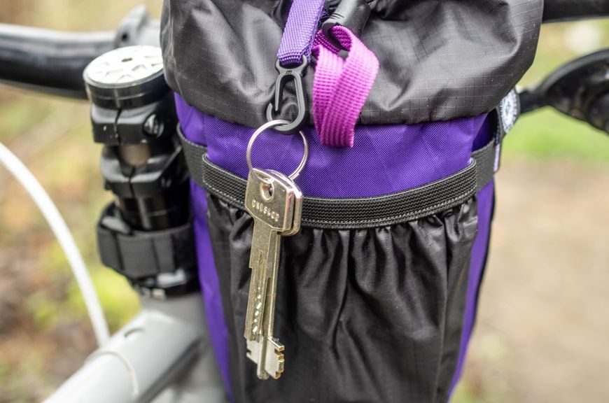 Сумка на руль KasyBag X-Pocket Pack One hand (кормушка) Purple KB-XPPOH-prp фото