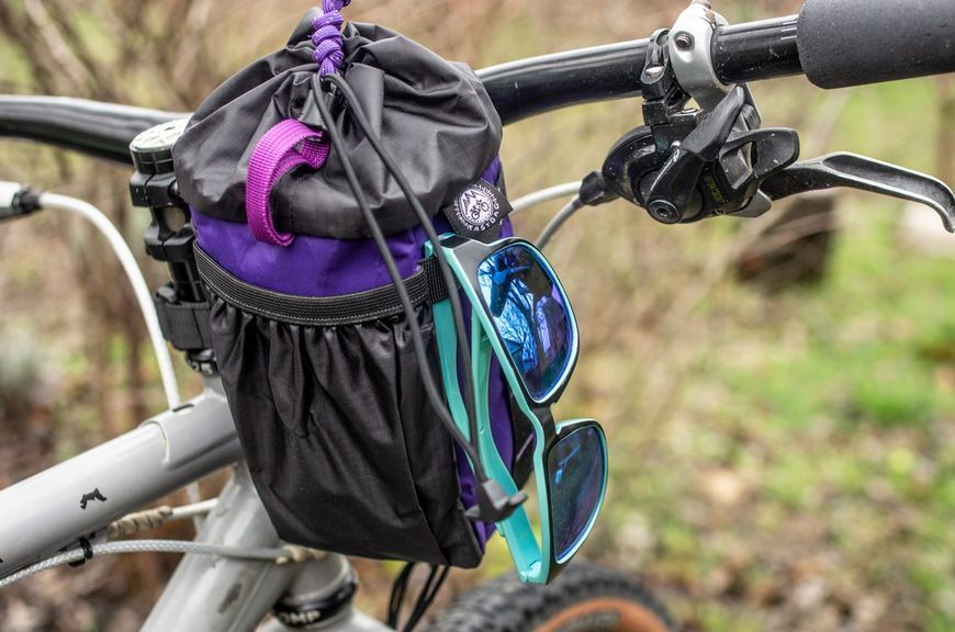 Сумка на руль KasyBag X-Pocket Pack One hand (кормушка) Purple KB-XPPOH-prp фото