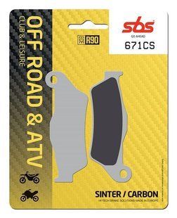 Тормозные колодки SBS Comp Brake Pads, Carbon 791CS фото