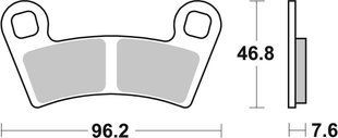 Тормозные колодки SBS Upgrade Brake Pads, EVO Sinter/Sinter 898PSI фото