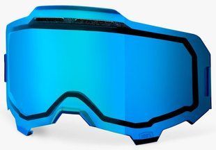 Линза 100% ARMEGA/ARmatic Dual Vented Lens [Mirror Blue], Dual Mirror Blue Lens 59053-00001 фото