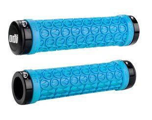 Гріпси ODI SDG MTB Lock-On Bonus Pack Aqua w/Black Clamps, блакитні з чорними замками D30SDAQ-B фото