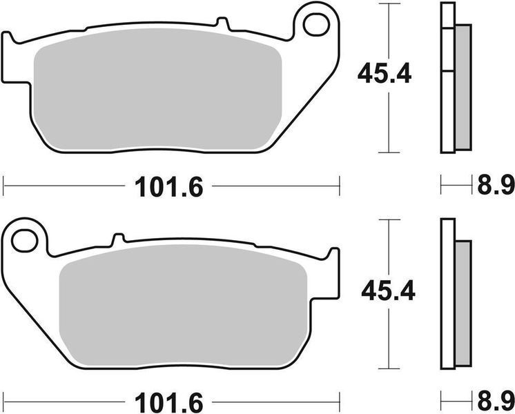 Тормозные колодки SBS Ultra Quit Brake Pads, Ceramic 807H.HF фото