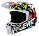 Шолом LEATT Moto 3.5 Jr Helmet [Zebra], YL 1023011701 фото 5