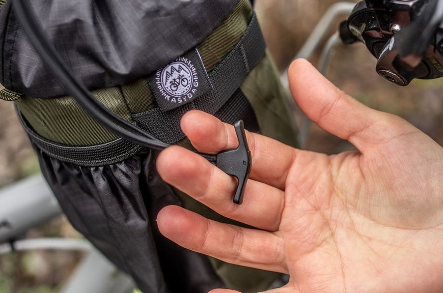 Сумка на руль KasyBag X-Pocket Pack One hand (кормушка) Green KB-XPPOH-grn фото