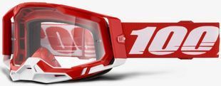 Окуляри 100% RACECRAFT 2 Goggle [Red], Clear Lens 50009-00038 фото