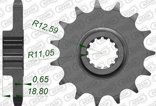 Звезда AFAM 530 Sprocket - Ducati, 15z 52900-15 фото
