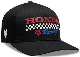 Кепка FOX FlexFit Hat - HONDA&reg; [Black], S/M 33382-001-S/M фото