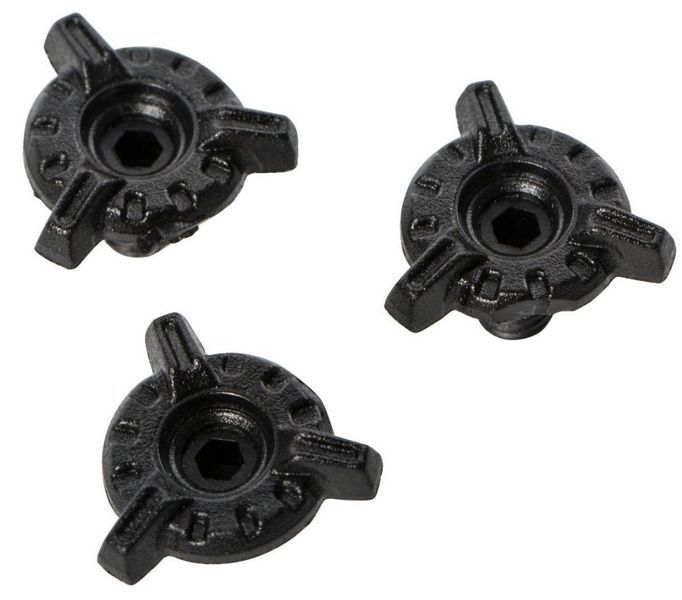Гвинти LEATT Screw kit DBX [Black], One Size 4017120100 фото