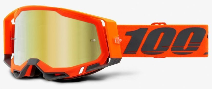 Очки 100% RACECRAFT 2 Goggle Kerv - Mirror Gold Lens, Mirror Lens 50121-259-13 фото