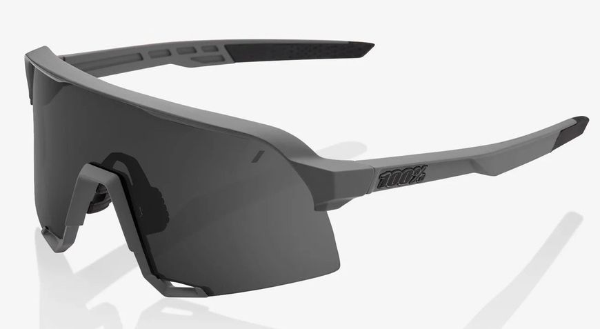 Очки Ride 100% S3 - Matte Cool Grey - Smoke Lens, Colored Lens 61034-102-01 фото