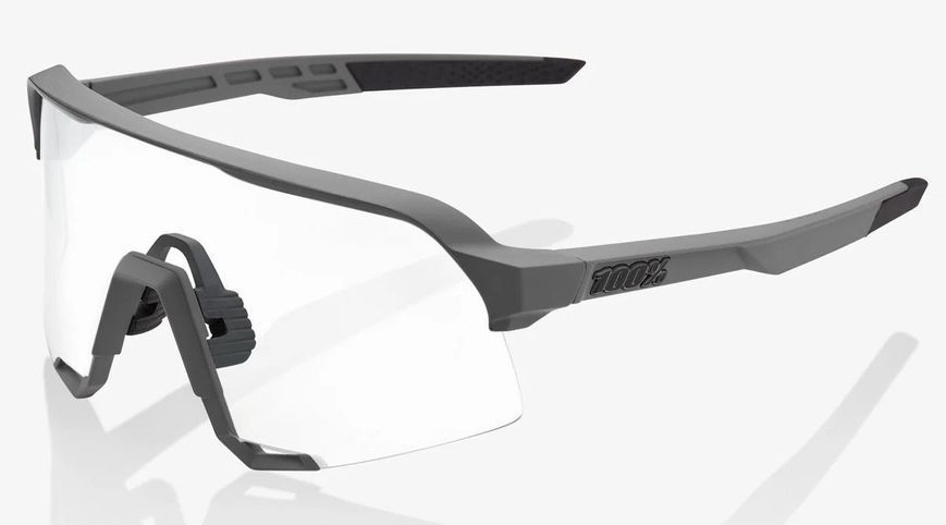 Очки Ride 100% S3 - Matte Cool Grey - Smoke Lens, Colored Lens 61034-102-01 фото