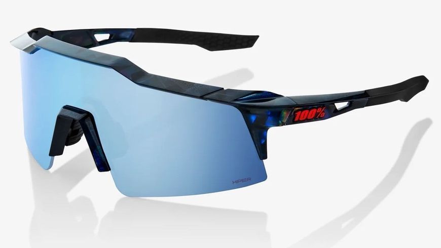 Окуляри 100% SpeedCraft SL HiPER Sunglasses [Black Holographic], HiPER Blue Lens 60008-00014 фото