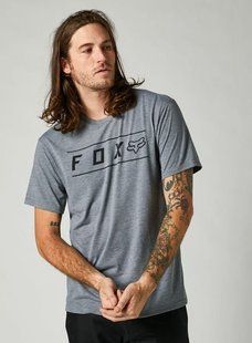 Футболка FOX PINNACLE TECH TEE [Heather Graphite], L 28647-185-L фото