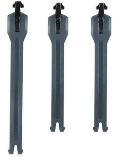 LEATT Strap kit 3.5 Boot [Graphene], No Size 3024010595 фото