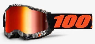 Окуляри 100% ACCURI 2 Goggle Geospace - Mirror Red Lens, Mirror Lens 50221-251-01 фото