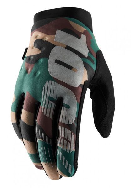 Зимние перчатки RIDE 100% BRISKER Cold Weather [Camo], S (8) 10016-061-10 фото