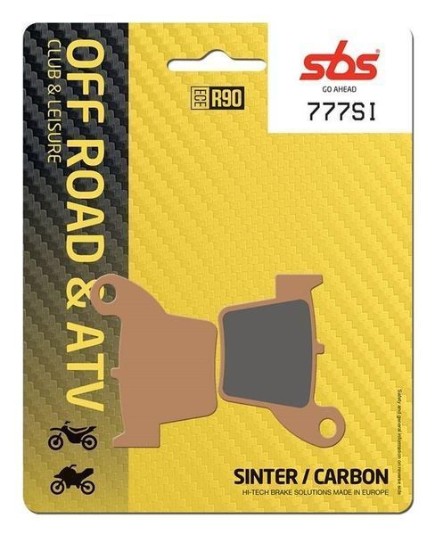 Гальмівні колодки SBS Sport Brake Pads, Sinter/Carbon 777SI фото