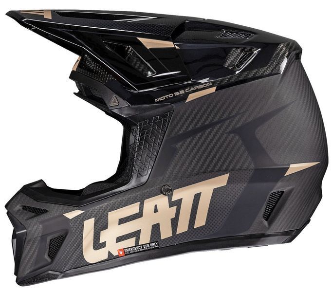 Шлем LEATT Moto 9.5 Helmet+Goggle [Black], M 1025100102 фото