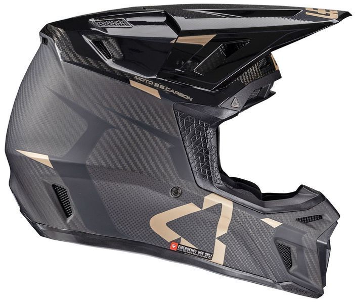 Шлем LEATT Moto 9.5 Helmet+Goggle [Black], M 1025100102 фото