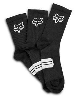 Шкарпетки FOX 6" RANGER SOCK - PREPACK [Black], L/XL 28947-001-L/XL фото