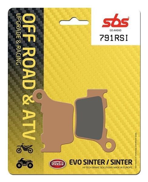 Гальмівні колодки SBS Racing Brake Pads, EVO Sinter/Sinter 791RSI фото