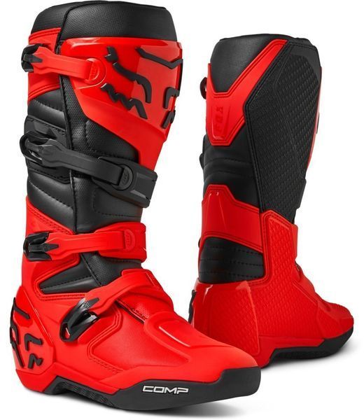 Мотоботы FOX COMP BOOT [Flo Red], 11 28373-110-11 фото