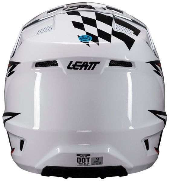 Шлем LEATT Moto 3.5 Helmet + Goggle [White], M 1025100542 фото