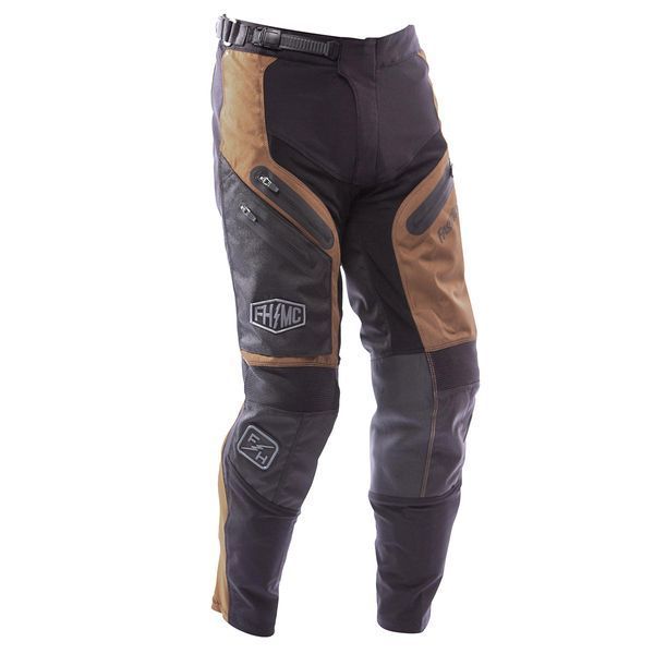 Штаны FASTHOUSE Off-Road Bronx, Black/Camel - 38 305002-06-38 фото