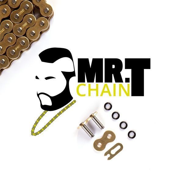 Цепь X-GRIP Mr.T Motorcycle chain 520UO-120L, Master link, O-ring XG-2116 фото